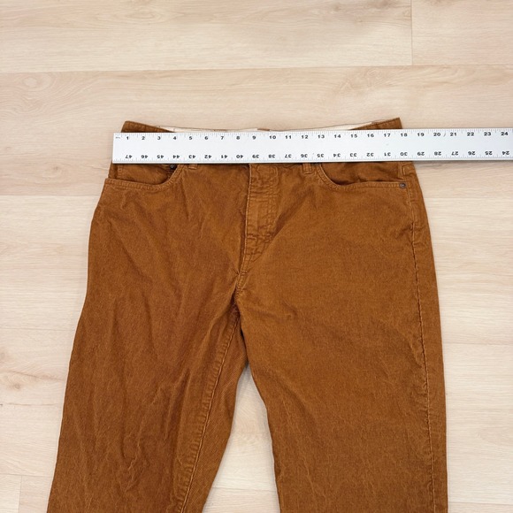 Best Made Co.‎ Corduroy Pants Straight Leg Casual Everyday Brown 36x32 Classic - Picture 9 of 11